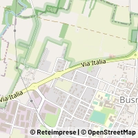 Hartă Busnago