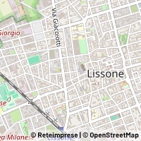 Mapa Lissone
