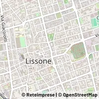 Mapa Lissone