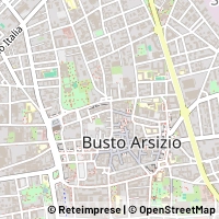 Mapa Busto Arsizio