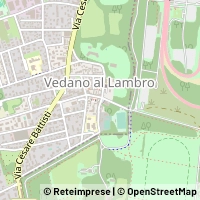 지도 Vedano al Lambro