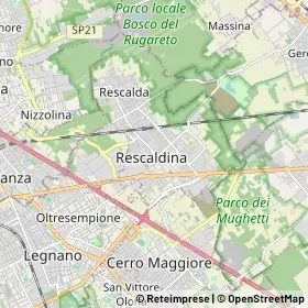 Mappa Rescaldina