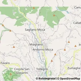 Mappa Miagliano