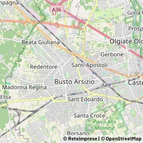 Mappa Busto Arsizio