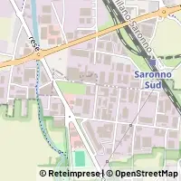 Kaart Caronno Pertusella