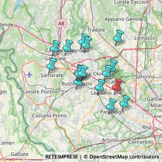 Mappa Piazzale Volontari Libertà, 21052 Busto Arsizio VA, Italia (5.72938)