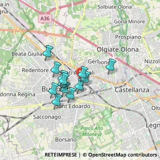 Mappa Piazzale Volontari Libertà, 21052 Busto Arsizio VA, Italia (1.26769)