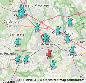 Mappa Via Giacomo Puccini, 21052 Busto Arsizio VA, Italia (4.25067)