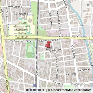 Mappa Via Gorizia, 42, 20813 Bovisio-Masciago, Monza e Brianza (Lombardia)