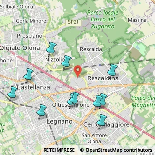 Mappa Via Don Lorenzo Milani, 20025 Legnano MI, Italia (2.30455)