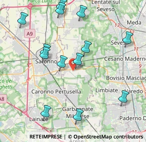 Mappa Via Drizza, 20033 Solaro MI, Italia (4.53385)