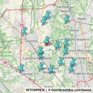 Mappa Via Drizza, 20033 Solaro MI, Italia (4.165)