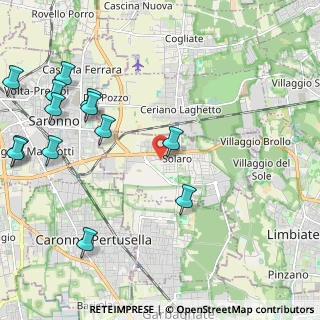Mappa Via Drizza, 20033 Solaro MI, Italia (2.78231)