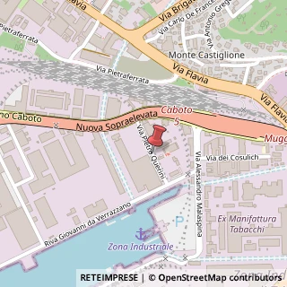 Mappa Via Pietro Querini, 4, 34147 Trieste, Trieste (Friuli-Venezia Giulia)