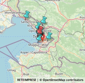 Mappa , 34147 Trieste TS, Italia (6.89727)