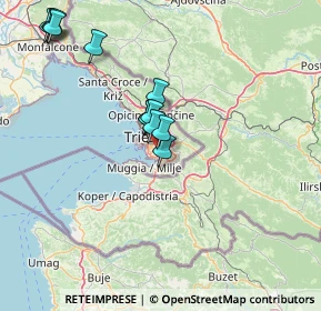 Mappa , 34147 Trieste TS, Italia (13.78769)
