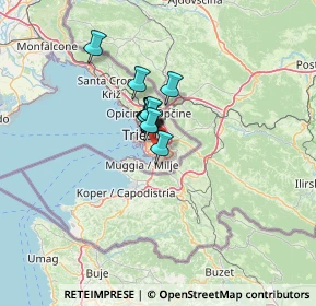 Mappa , 34147 Trieste TS, Italia (7.03091)