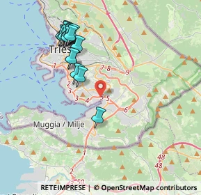 Mappa , 34147 Trieste TS, Italia (4.14176)