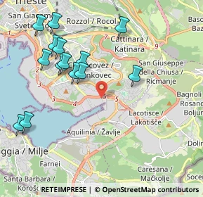 Mappa , 34147 Trieste TS, Italia (2.23714)