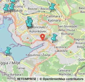 Mappa , 34147 Trieste TS, Italia (3.06083)