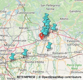 Mappa Via Gabriele Camozzi, 24046 Osio Sotto BG, Italia (10.38273)