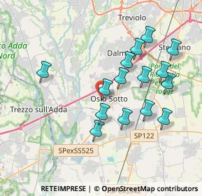 Mappa Via Gabriele Camozzi, 24046 Osio Sotto BG, Italia (3.59133)