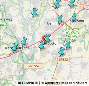 Mappa Via Gabriele Camozzi, 24046 Osio Sotto BG, Italia (4.30545)