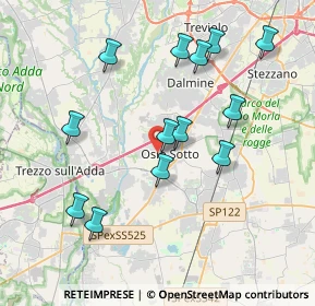 Mappa Via Gabriele Camozzi, 24046 Osio Sotto BG, Italia (3.84462)