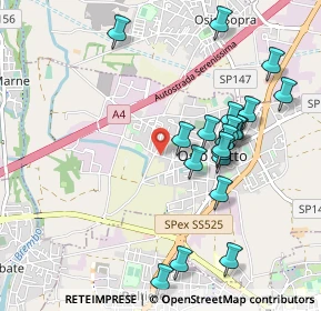 Mappa Via Gabriele Camozzi, 24046 Osio Sotto BG, Italia (1.0055)