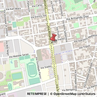 Mappa Via Milano, 180, 20832 Desio, Monza e Brianza (Lombardia)