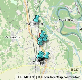 Mappa Via Giuseppe Ungaretti, 28047 Oleggio NO, Italia (1.49)
