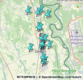 Mappa Via Giuseppe Ungaretti, 28047 Oleggio NO, Italia (2.92471)