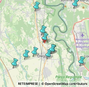 Mappa Via Giuseppe Ungaretti, 28047 Oleggio NO, Italia (4.00909)