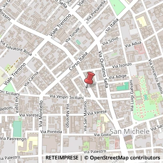 Mappa Via Gioacchino Rossini, 3, 21052 Busto Arsizio, Varese (Lombardia)