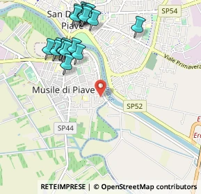 Mappa Via Pascutto Romano, 30024 Musile di Piave VE, Italia (1.2065)