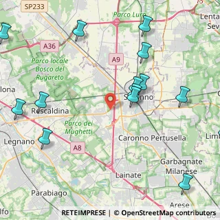 Mappa Via Rossini, 21040 Uboldo VA, Italia (5.44643)
