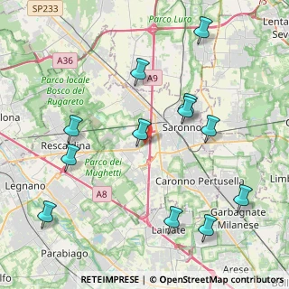 Mappa Via Rossini, 21040 Uboldo VA, Italia (4.66583)