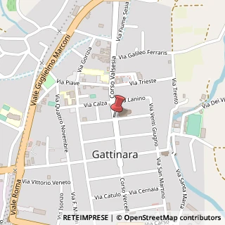 Mappa Corso Valsesia, 55, 13045 Gattinara, Vercelli (Piemonte)