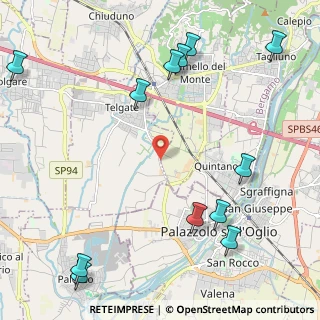 Mappa Via Per Palazzolo Sull'Oglio, 24060 Telgate BG, Italia (2.92167)