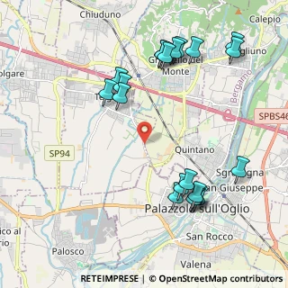 Mappa Via Per Palazzolo Sull'Oglio, 24060 Telgate BG, Italia (2.325)