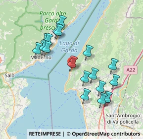 Mappa SR 249, 37010 Torri del Benaco VR (7.17)