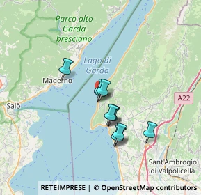 Mappa SR 249, 37010 Torri del Benaco VR (5.10727)