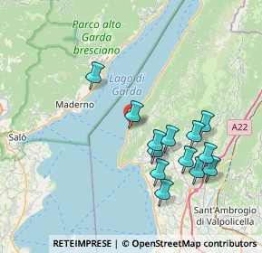 Mappa SR 249, 37010 Torri del Benaco VR (7.30538)