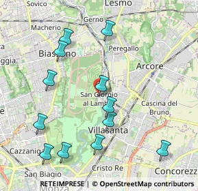 Mappa Via Osculati, 20853 San Giorgio MB, Italia (2.19667)