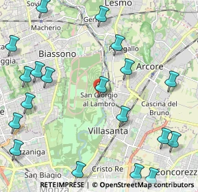 Mappa Via Osculati, 20853 San Giorgio MB, Italia (2.925)