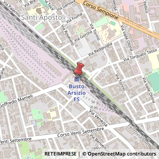 Mappa Piazzale Volontari Libertà, 3, 21052 Busto Arsizio, Varese (Lombardia)