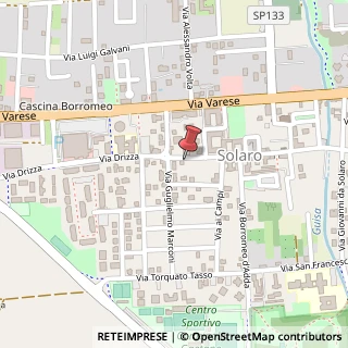 Mappa Via G. Mazzini, 39, 20020 Solaro, Milano (Lombardia)
