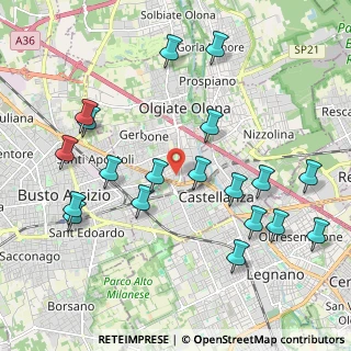Mappa Via Amendola, 21057 Olgiate Olona VA, Italia (2.27526)