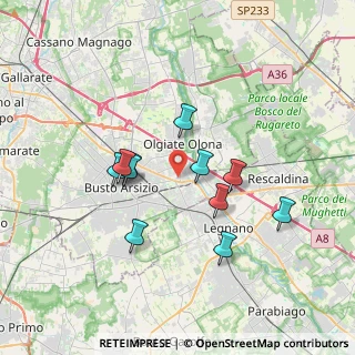 Mappa Via Amendola, 21057 Olgiate Olona VA, Italia (3.10364)