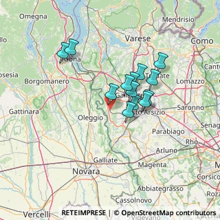 Mappa MP2F+4JH, 21015 Lonate Pozzolo VA, Italia (10.67)